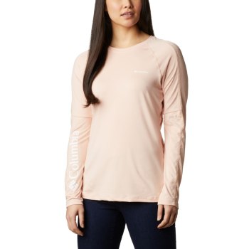 Columbia Sweater Dames, Windgates Long Sleeve Roze, 70FSPHUDQ